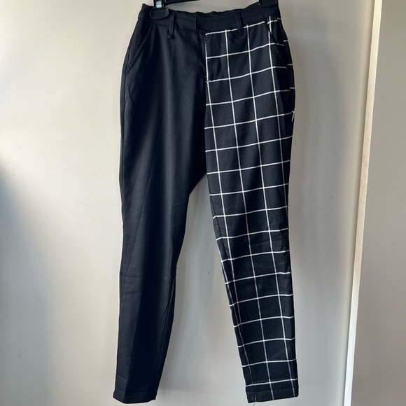 Hot Topic Split Plaid Trouser size 5 - Picture 1 of 7